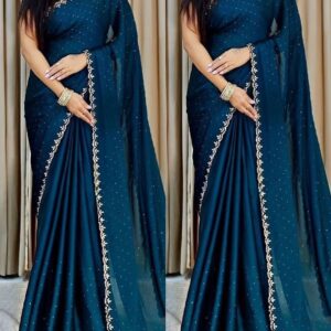 Georgette Sharee with Blouse Piece