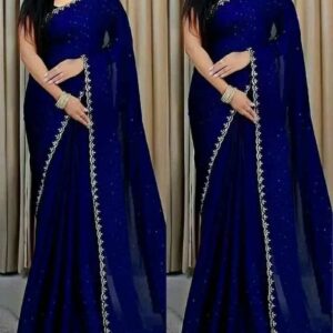 Georgette Sharee with Blouse Piece