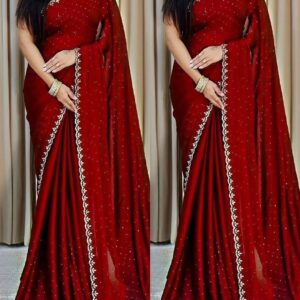 Georgette Sharee with Blouse Piece