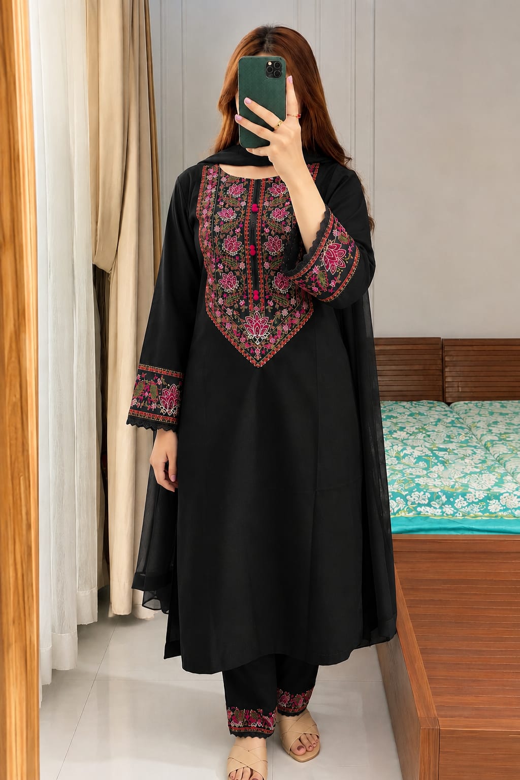 Embroidery Three Piece - Image 2