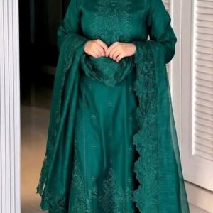 Embroidery Three Piece