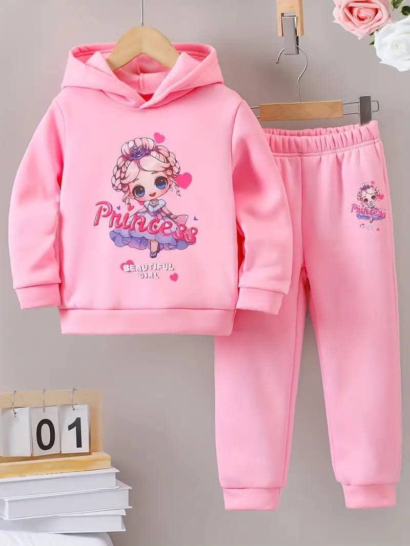 Elegant Stylish Kids Hoodie Set - Image 3