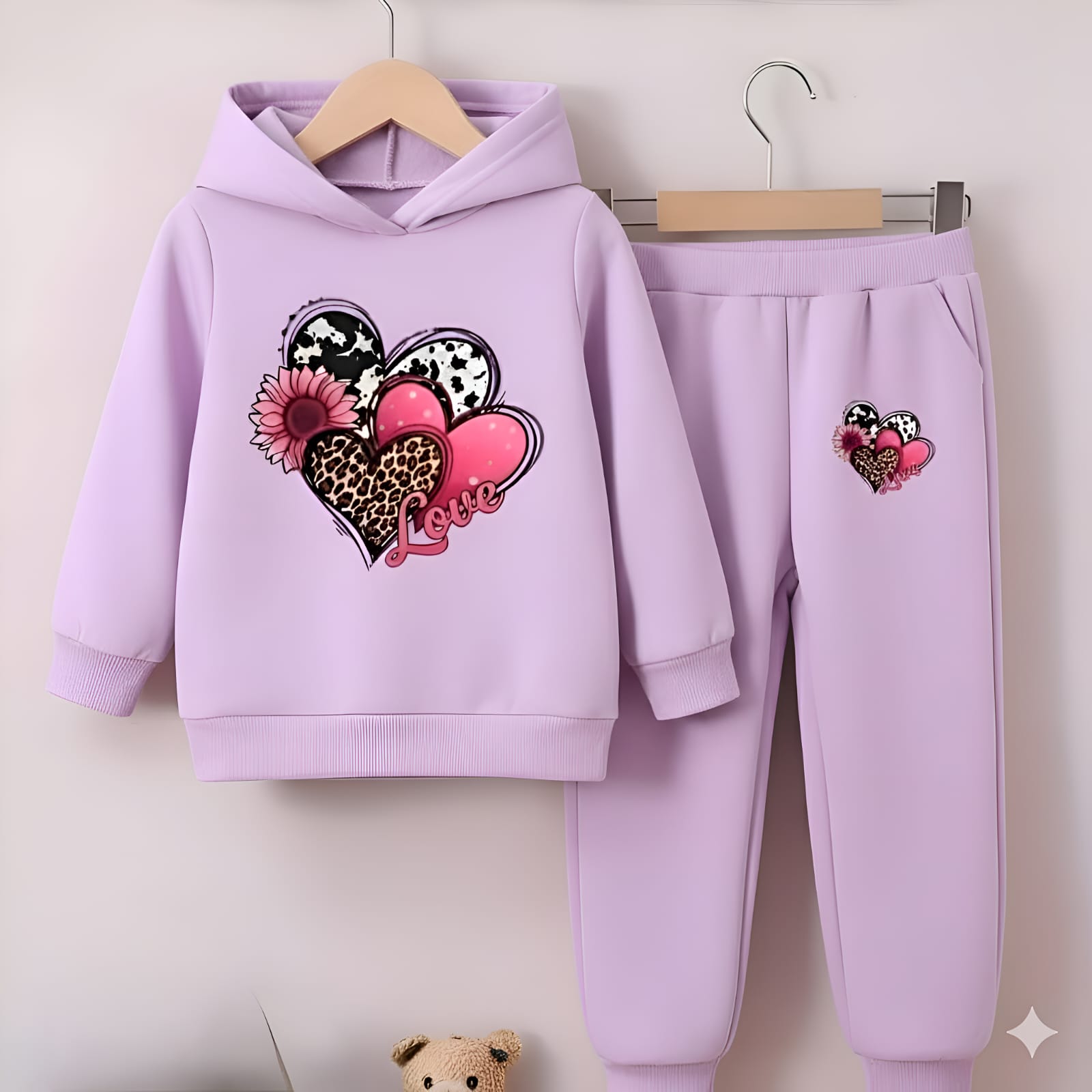 Elegant Stylish Kids Hoodie Set - Image 6